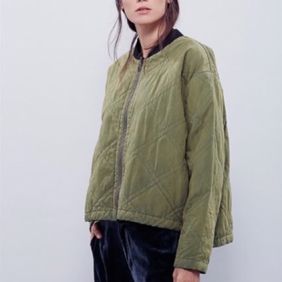 Free People Jackets & Blazers - Free people bomber jacket